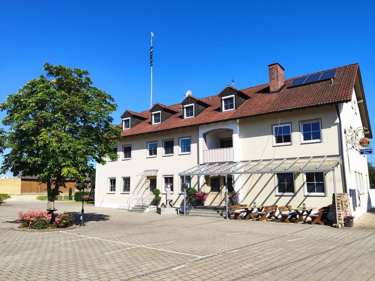 Landgasthof Braun Mindelstetten Exterior photo